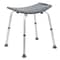 Flash Furniture 21-1/2" L, Plastic, Gray Bath & Shower Chair DC-HY3410L-GRY-GG - alternate 8